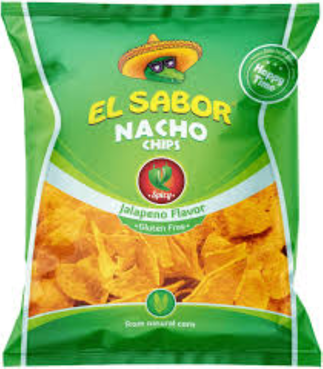 EL SABOR NACHO CHIPS JALAPENO 65G